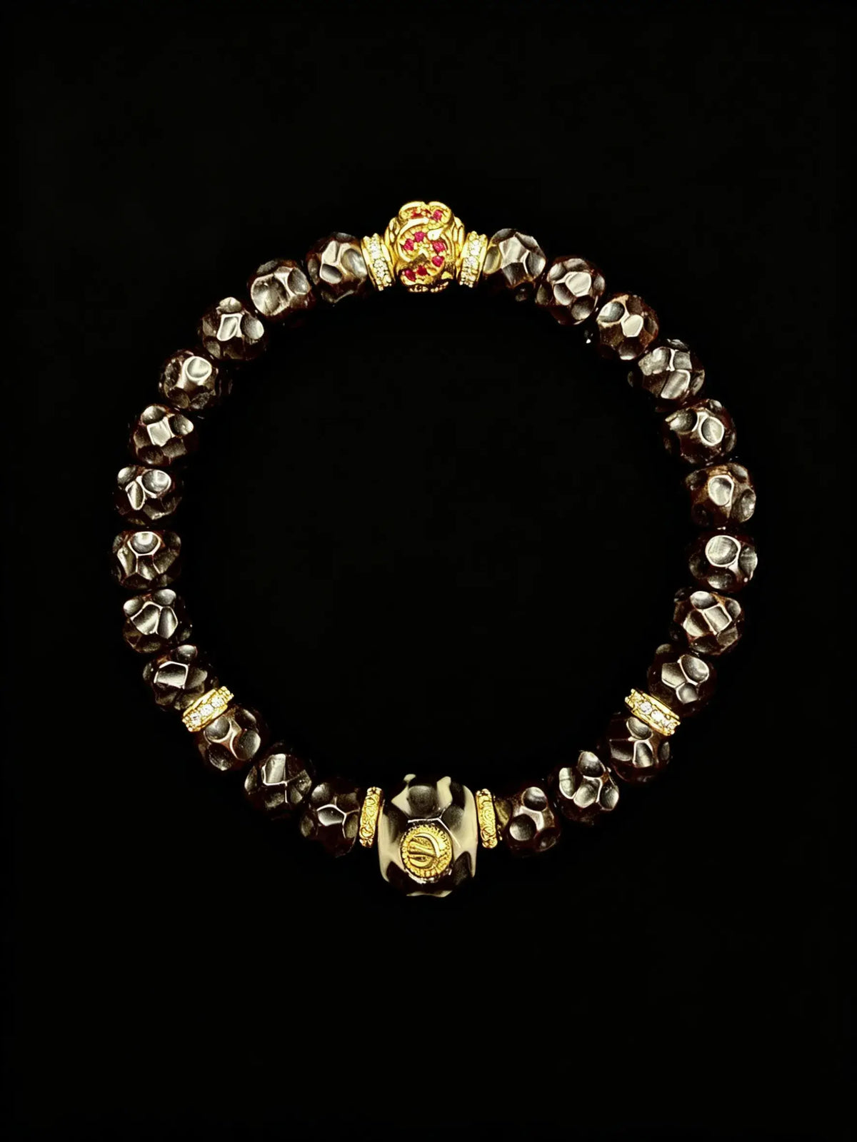 Handmade Coconut Shell Bracelet - Formless