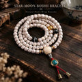 108-Bead Formless Star and Moon Bodhi Handheld Mala