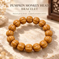 Pumpkin Houtou Walnut Bead Bracelet - main view