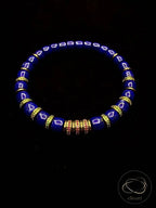 Natural Lapis Lazuli Flat-Cut Bracelet
